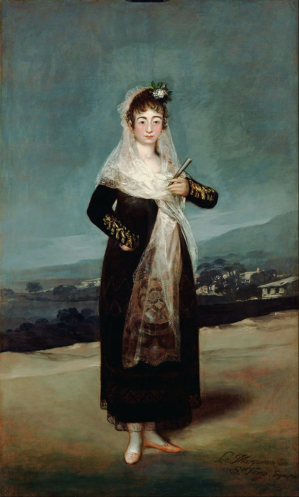 Francisco de Goya y Lucientes - 389, Ritratto della marchesa de Santiago, Getty Center, Los Angeles